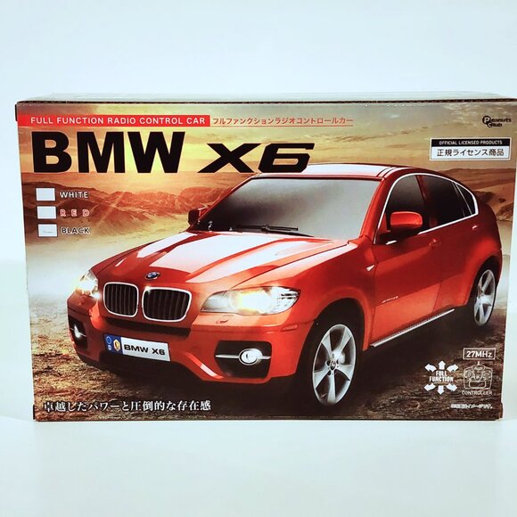 New Black BMW X6 Licensed R/C Remote Control Car Japan Toreba 20.4cm - Picture 2 of 4